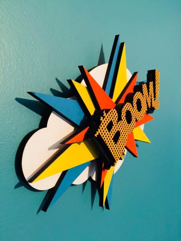 Bitcoin Boom Pop Art - hodlr.rocks